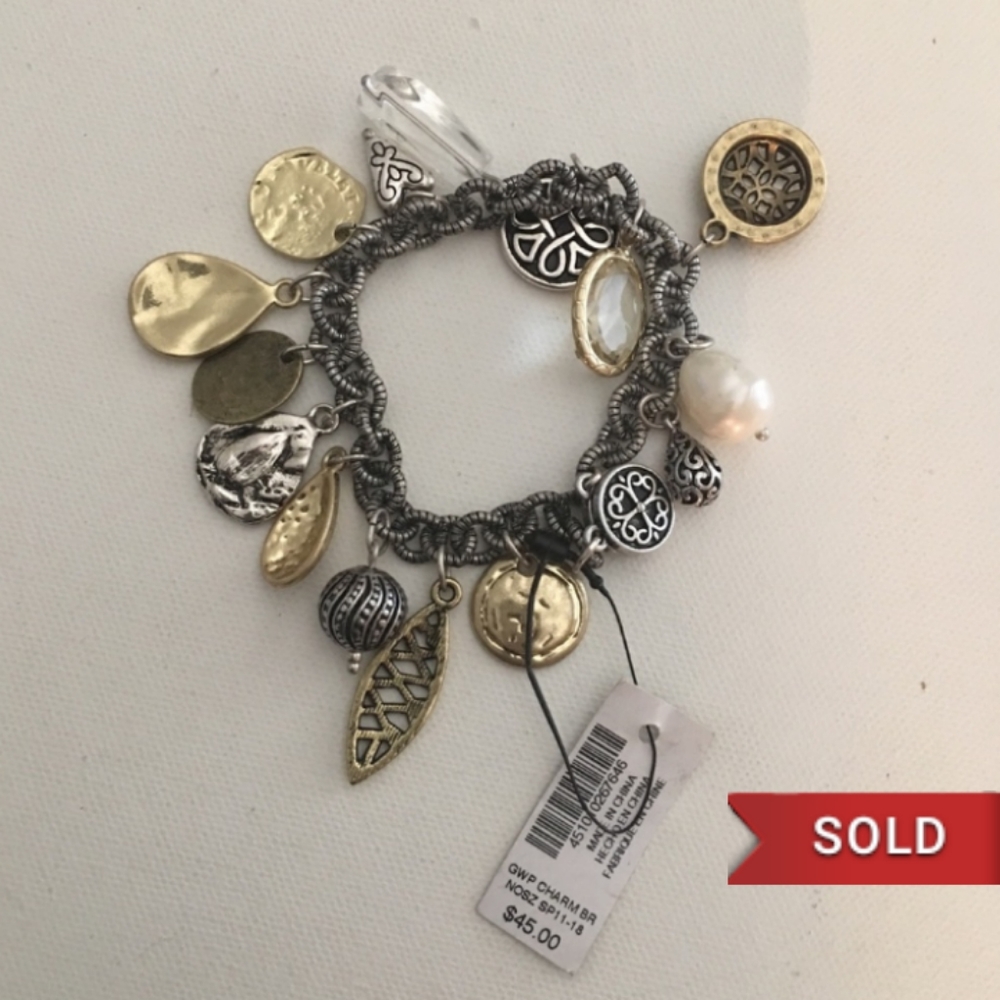 ❌SOLD❌ Chico’s Charm Bracelet